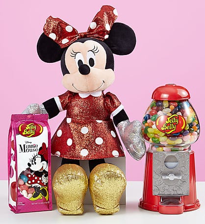 TY® Sparkle Minnie and Jelly Belly Bean Machine Gift Set